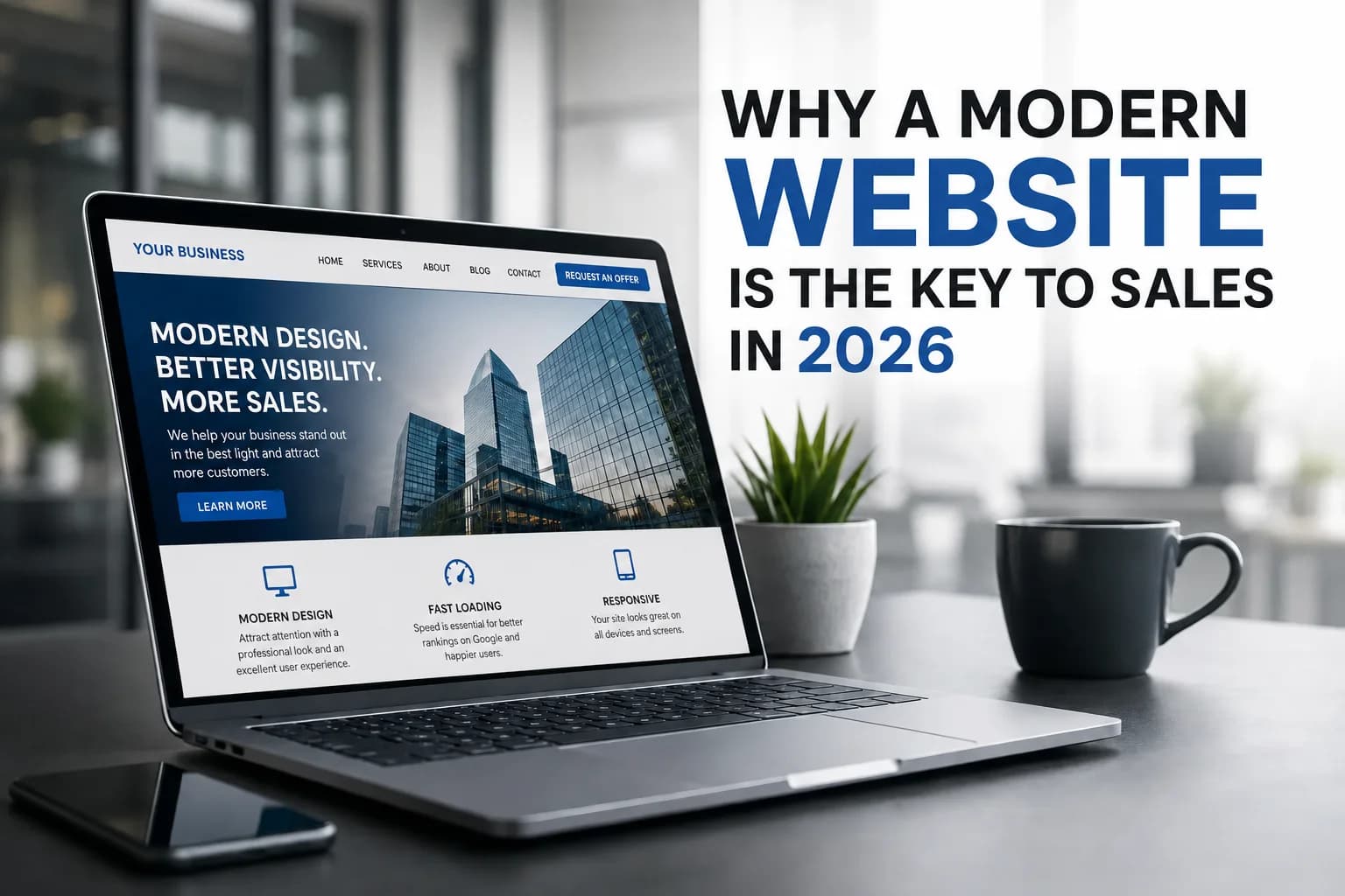 Why a Modern Website Is the Key to Sales in 2026